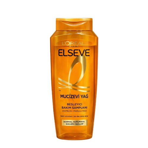 شامپو تقویت کننده لورآل مدل Elseve mucizevi yag مناسب برای انواع مو ۳۰۰ میل (ترکیه 🇹🇷)
