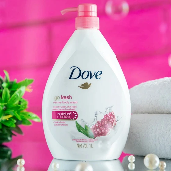 شامپو بدن انار داو Go Fresh Revive 550ml ( اندونزی 🇲🇨)