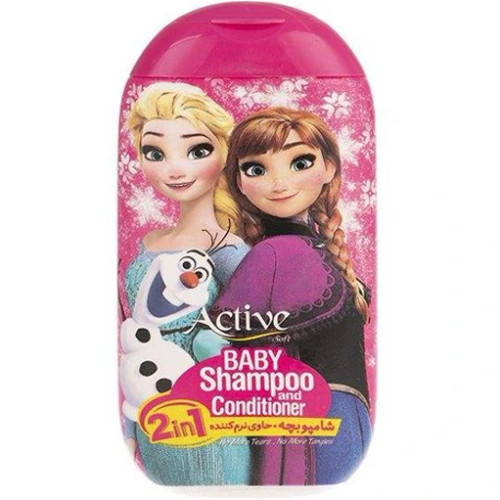شامپو بچه اکتیو مدل Frozen حجم ۲۸۰ میلی لیتر