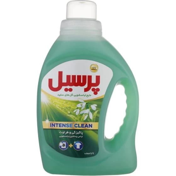 مایع لباسشویی پرسیل مدل گل های سفید وزن 2.7 کیلوگرم