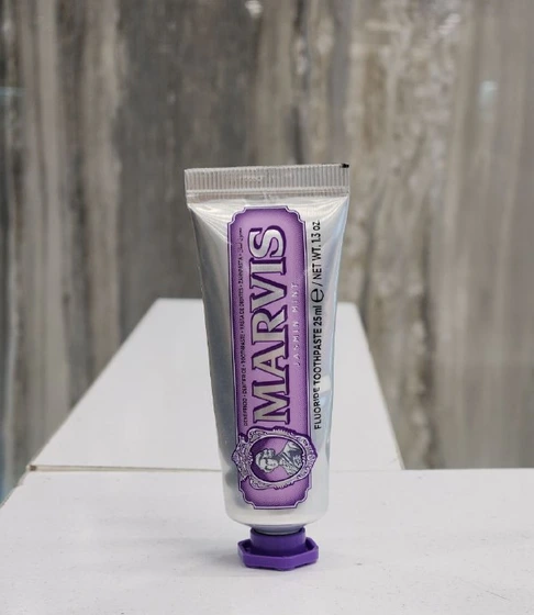 خمیر دندان مارویس رایحه نعنا و گل یاسمن 25 میل ( Marvis Jasmin Mint )