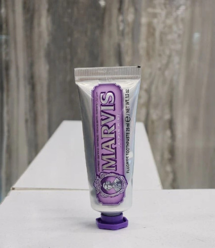 خمیر دندان مارویس رایحه نعنا و گل یاسمن 25 میل ( Marvis Jasmin Mint )