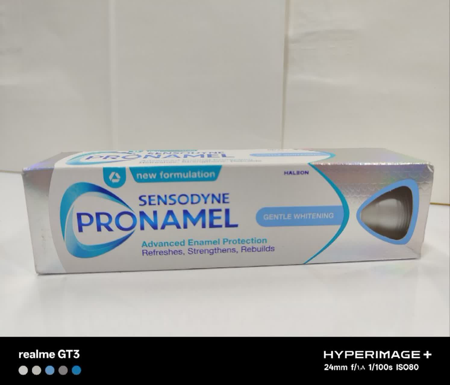 خمیر دندان سفید کننده اصل لهستان مدل pronamel gentle whitening