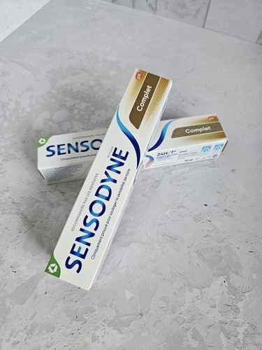 خمیر دندان سنسوداین Sensodyne مدل Complete