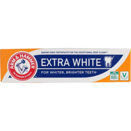 خمیردندان سفیدکننده آر.ام.اند.همر (Arm & Hammer) Extra White | سفیدکننده قوی