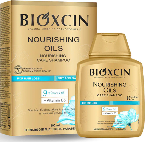 شامپو ضد ریزش بیوکسین Bioxcin مدل Nourishing Oil حجم 300 میل