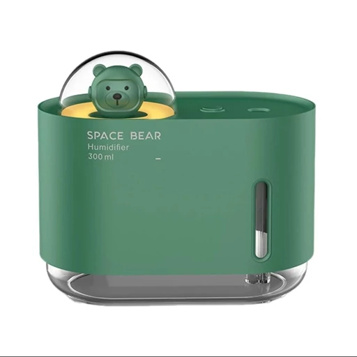 دستگاه بخور خرسی مستطیل 300 میل space bear