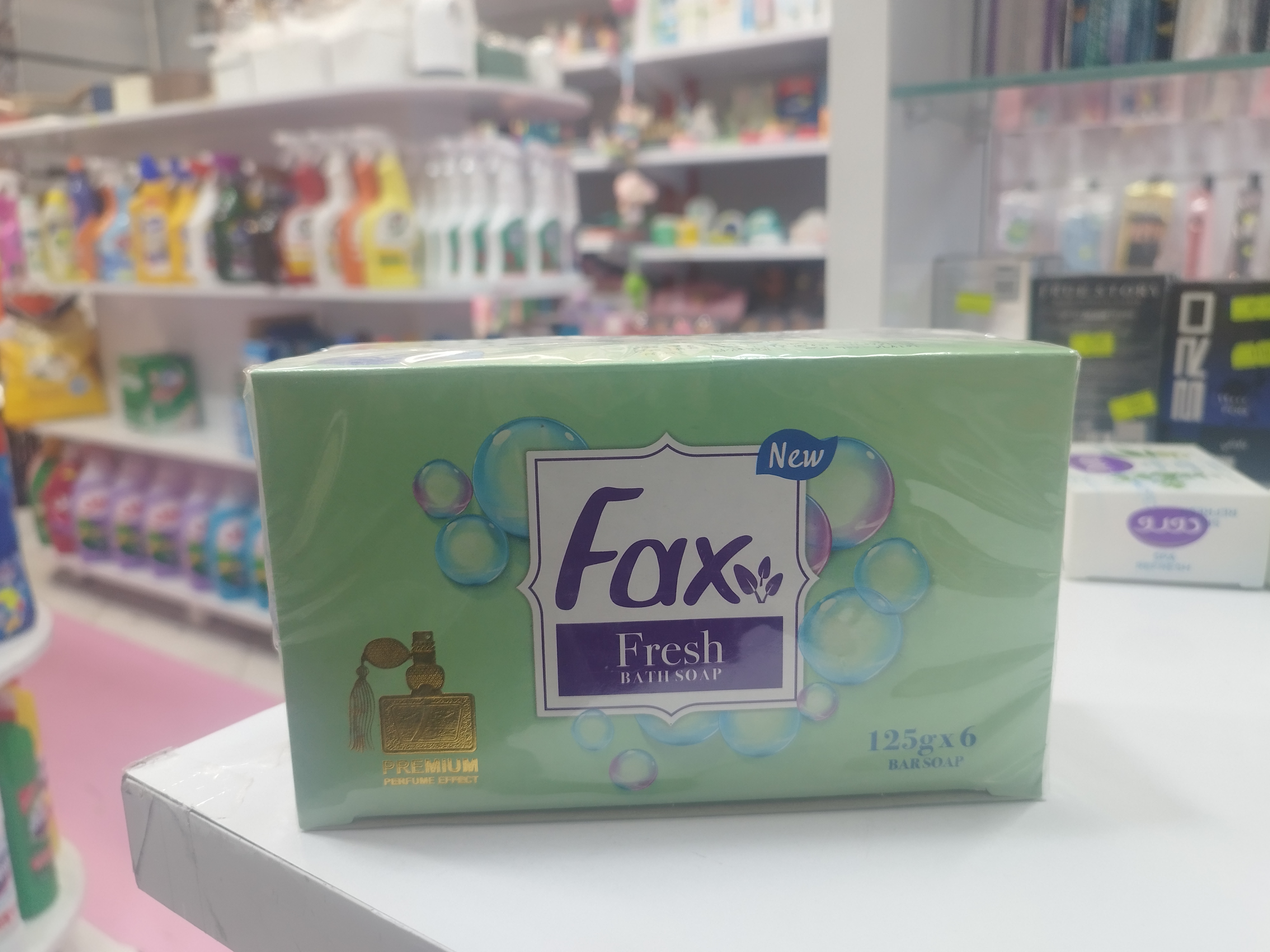 صابون شستشو فاکس مدل Fresh وزن 125 گرم بسته 6 عددی