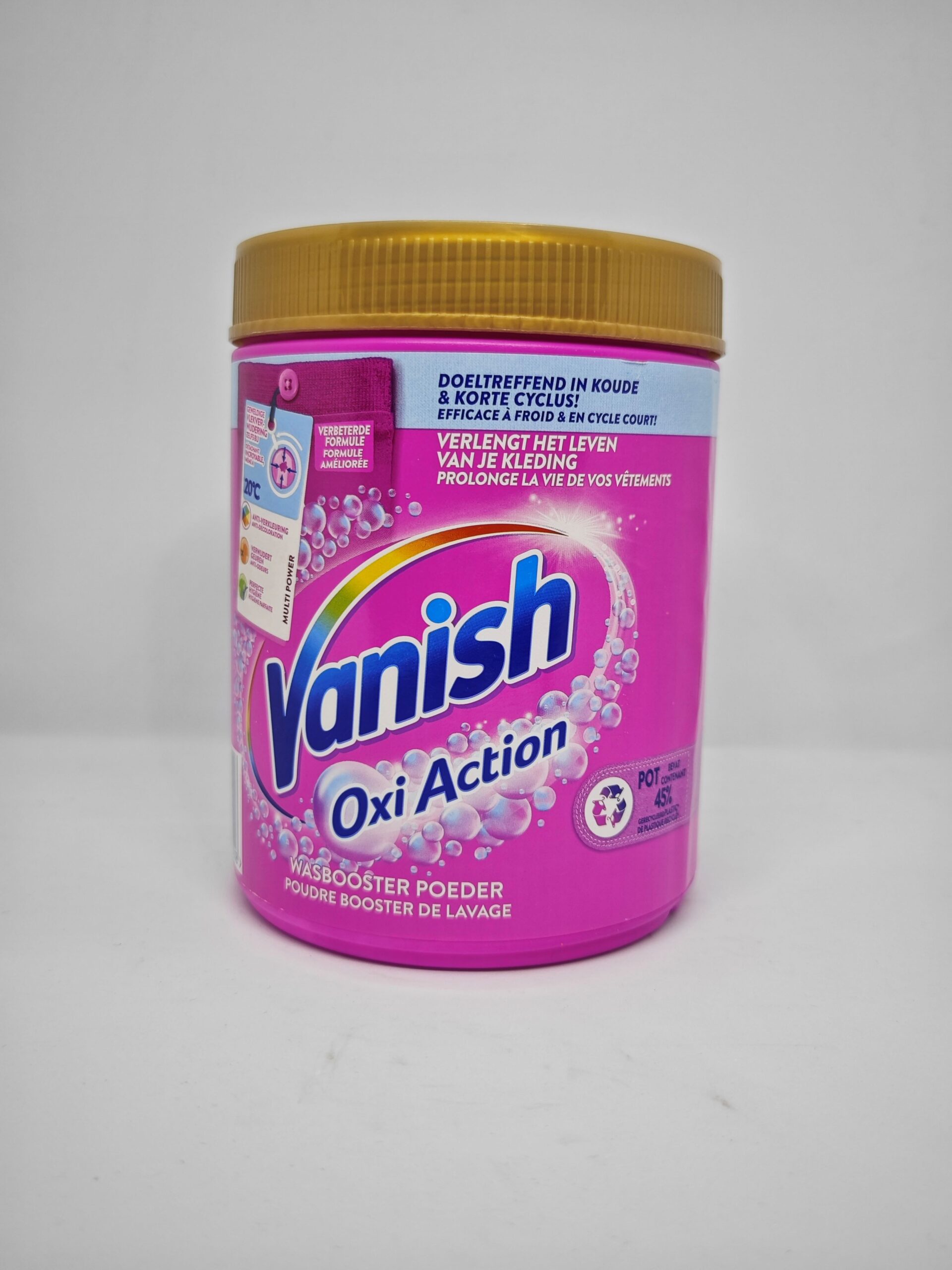 پودر لکه بر لباس ونیش مدل Oxi Action حجم ۱کیلوگرم