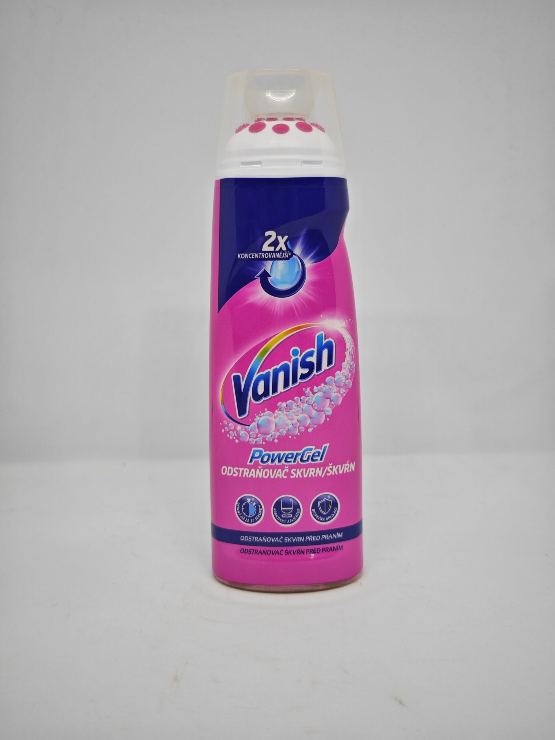 ژل لکه بر غلطکی لباس ونیش vanish power gel حجم 200 میل