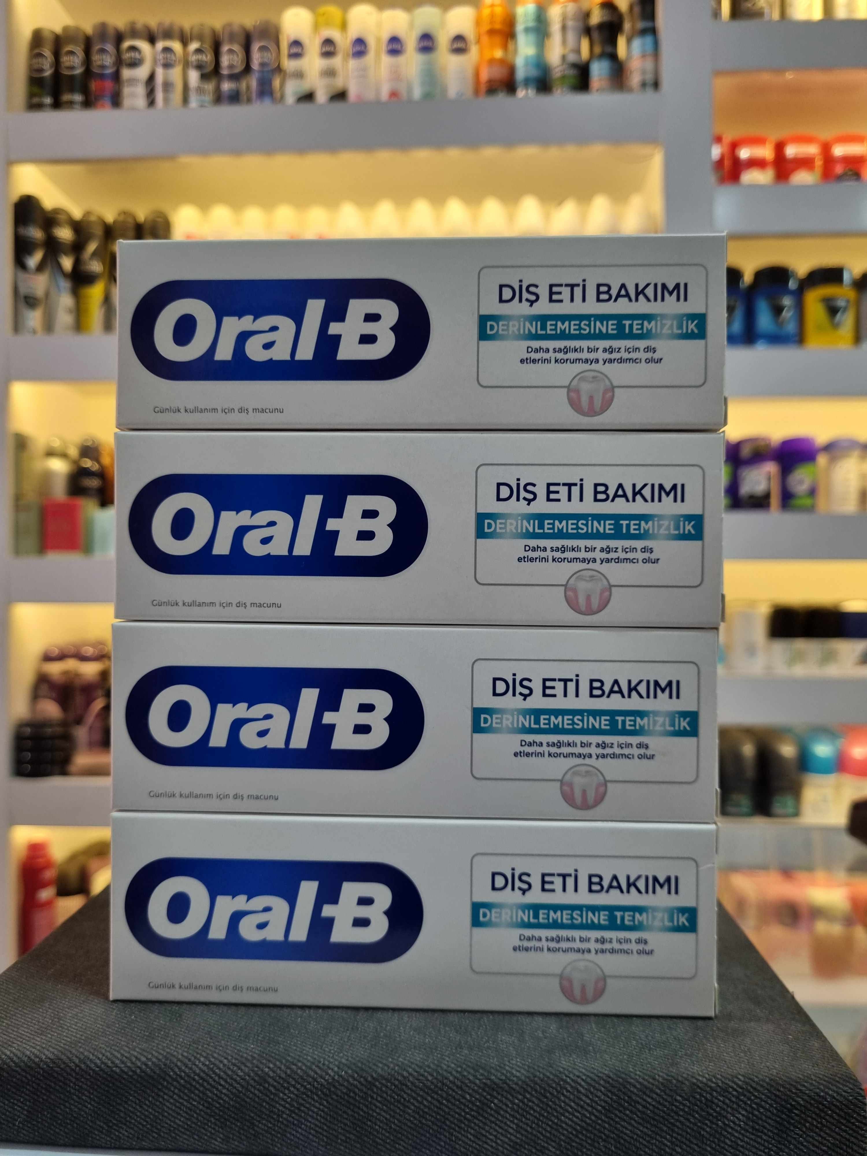 خمیر دندان ارال بی oral b مراقبت از لثه و تمیز کنندگی قوی سری Dis Eti Bakimi
