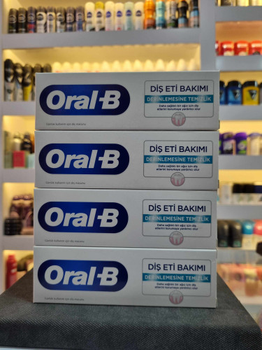 خمیر دندان ارال بی oral b مراقبت از لثه و تمیز کنندگی قوی سری Dis Eti Bakimi