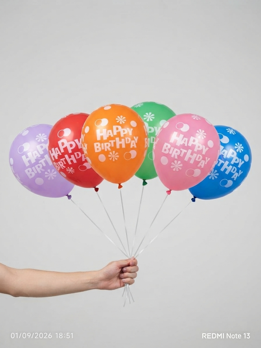 پک بادکنک happy birthday