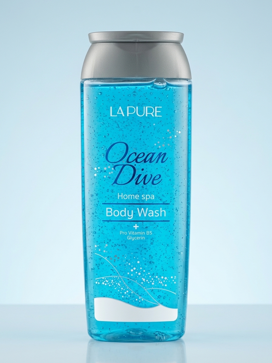 شامپو بدن هوم اسپا لاپور (LA PURE) مدل Ocean Dive