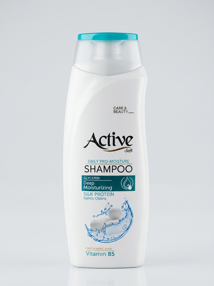 شامپو مرطوب‌کننده روزانه اکتیو سافت (Active Soft) مدل Daily Pro-Moisture