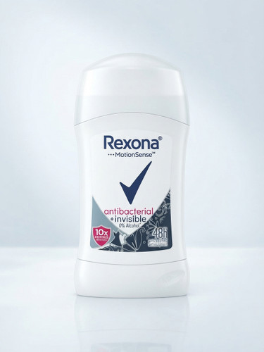 استیک ضد تعریق زنانه رکسونا مدل Antibacterial + Invisible (درب سفید)