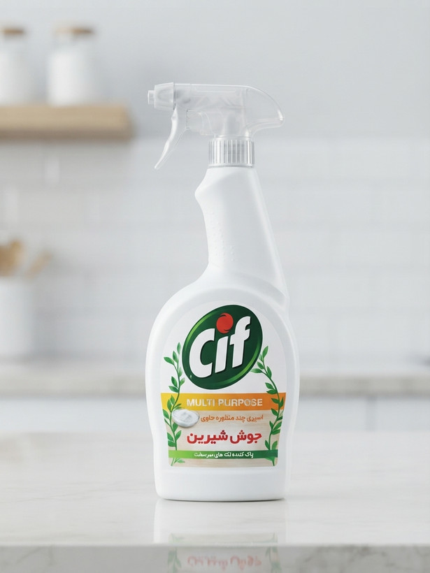 اسپری پاککننده چندمنظوره سیف حاوی جوش شیرین (Cif)