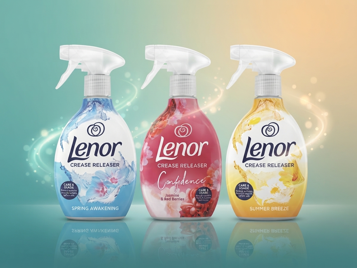 اسپریهای ضد چروک و خوشبوکننده لنور (Lenor Crease Releaser)