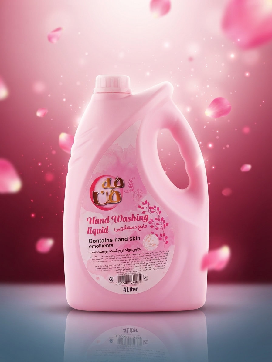 مایع دستشویی ۴ لیتری مه‌من (Mehman Hand Washing Liquid)