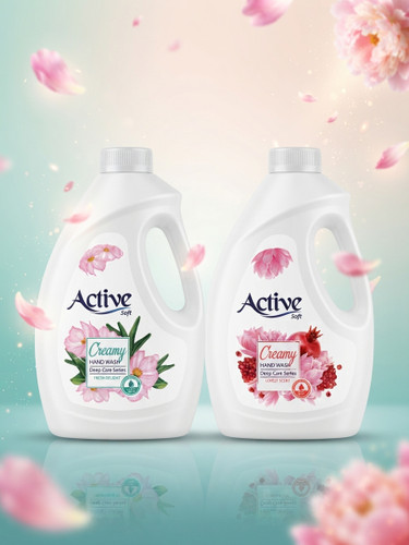 مایع دستشویی کرمی اکتیو (Active Creamy Hand Wash Set)