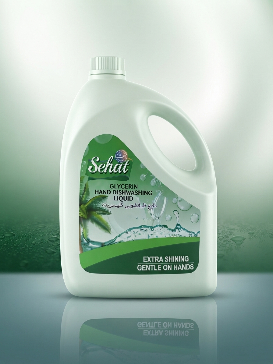 مایع ظرفشویی گلیسیرینه صحت مدل Extra Shining (Sehat Glycerin Hand Dishwashing Liquid)
