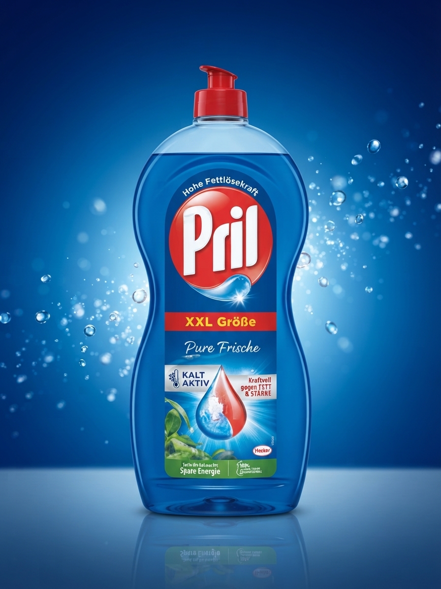 مایع ظرفشویی پریل مدل Pure Frische سایز XXL (Pril Dishwashing Liquid)