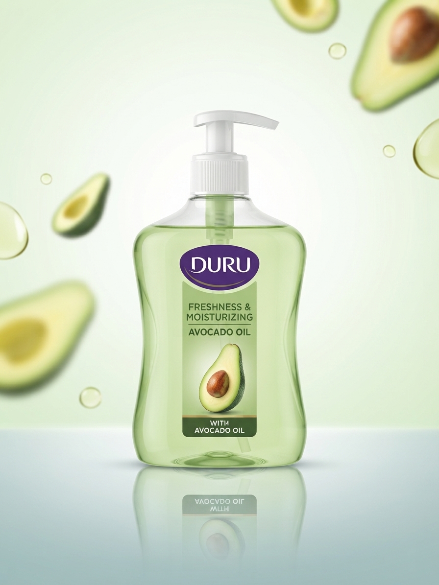 مایع دستشویی دورو حاوی روغن آووکادو (DURU Liquid Hand Wash - Avocado Oil)