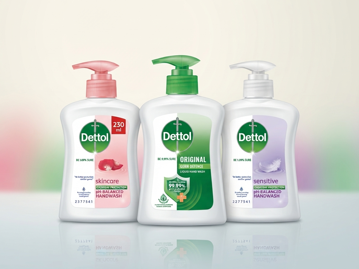 مایع دستشویی آنتی‌باکتریال دتول (Dettol Liquid Hand Wash - Skincare, Original, Sensitive)