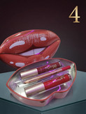 ست رژ لب و براق لب و مداد لب فلزی طرح لب کوکوگرل (Kocogirl) 💋💄