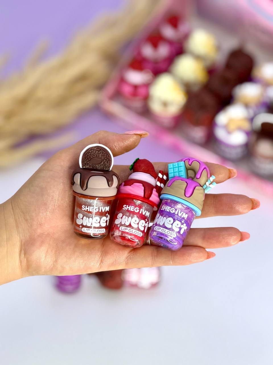 🧁🍓 بستنی لب شیگلم 🍫🧁