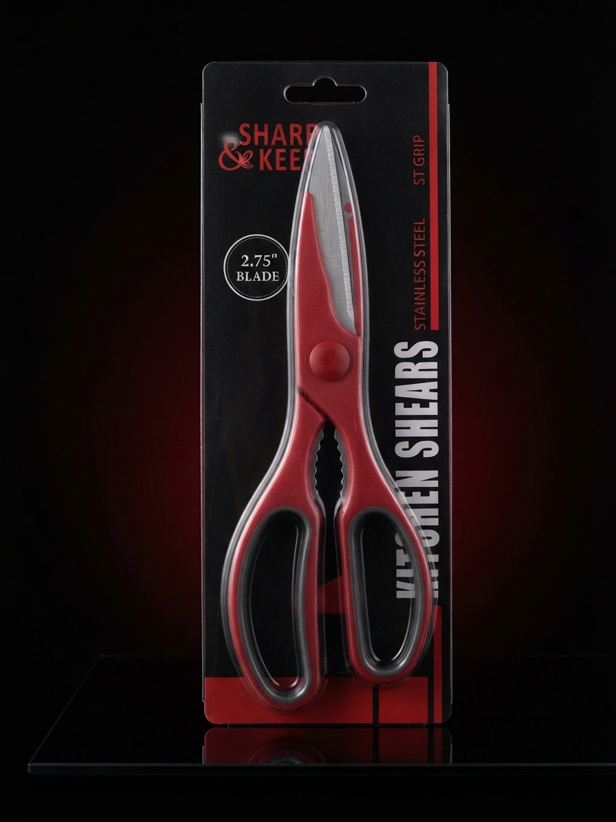 ✨ قیچی آشپزخانه چندکاره و همه‌چیزتمام Sharp & Keen
