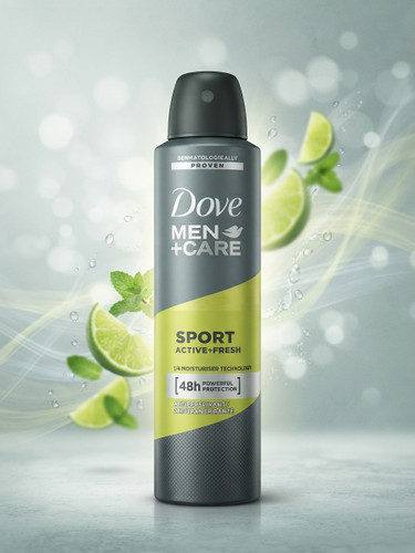 اسپری ضد تعریق مردانه داو Dove مدل Extra Fresh رایحه تمیزی حجم 250 میل