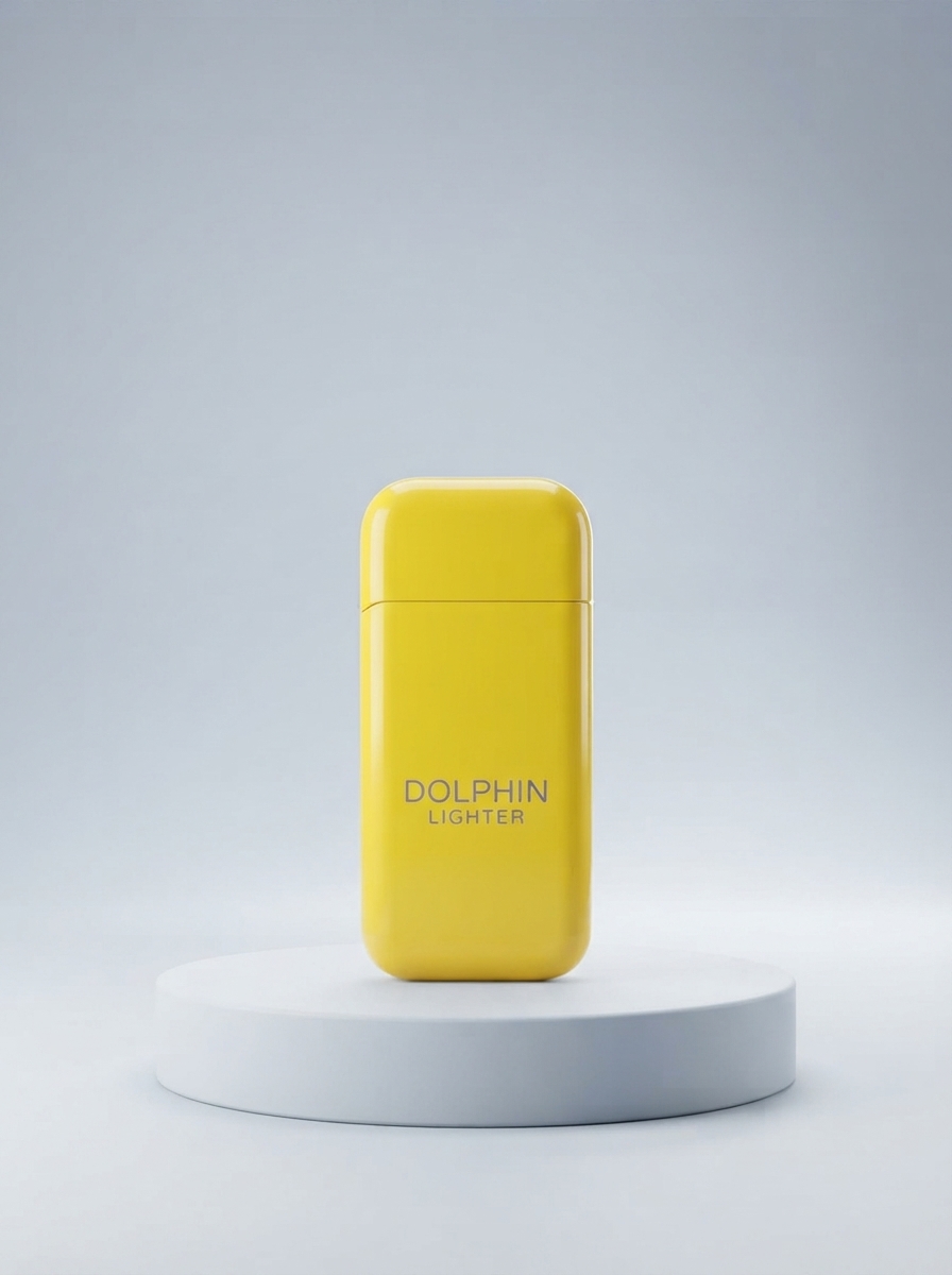 فندک جیبی رنگی دلفین (Dolphin Lighter) ✨