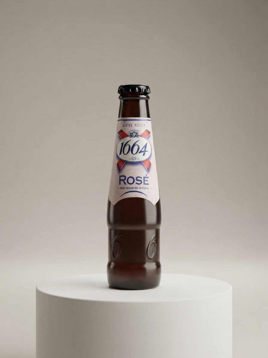 فندک فانتزی طرح بطری 1664 Rosé ✨