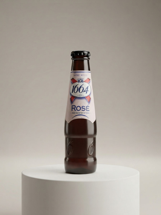 فندک فانتزی طرح بطری 1664 Rosé ✨