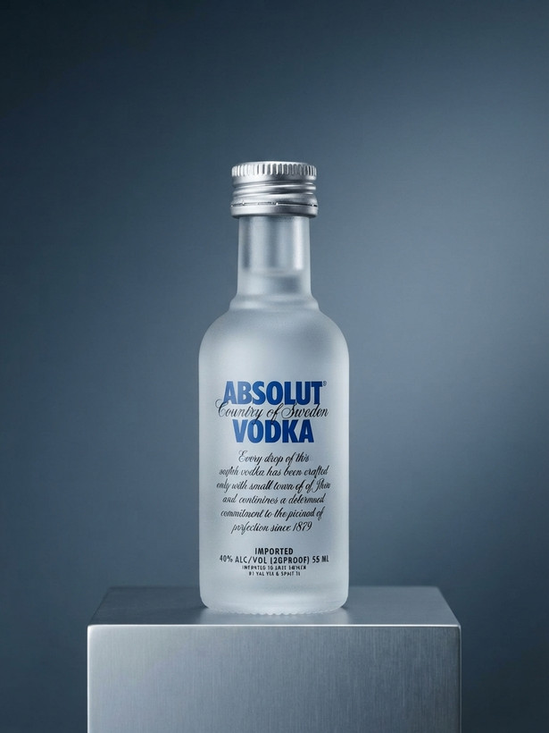 فندک فانتزی طرح بطری ودکا Absolut ✨